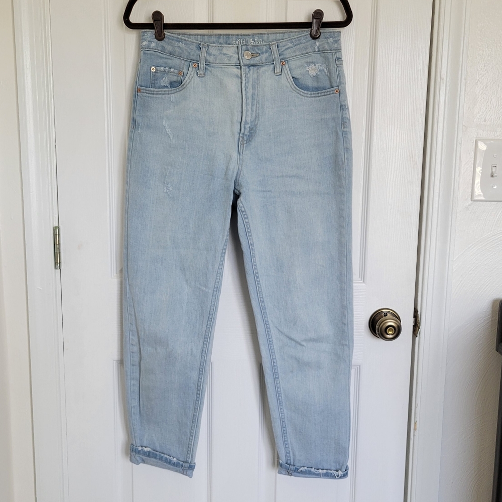 Wild Fable Mom Jeans Distressed 4